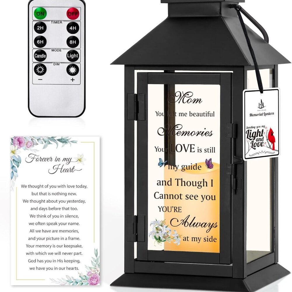 Memorial Lantern Bereavement Gifts in Memory of Loved One Memorial Gifts for Los